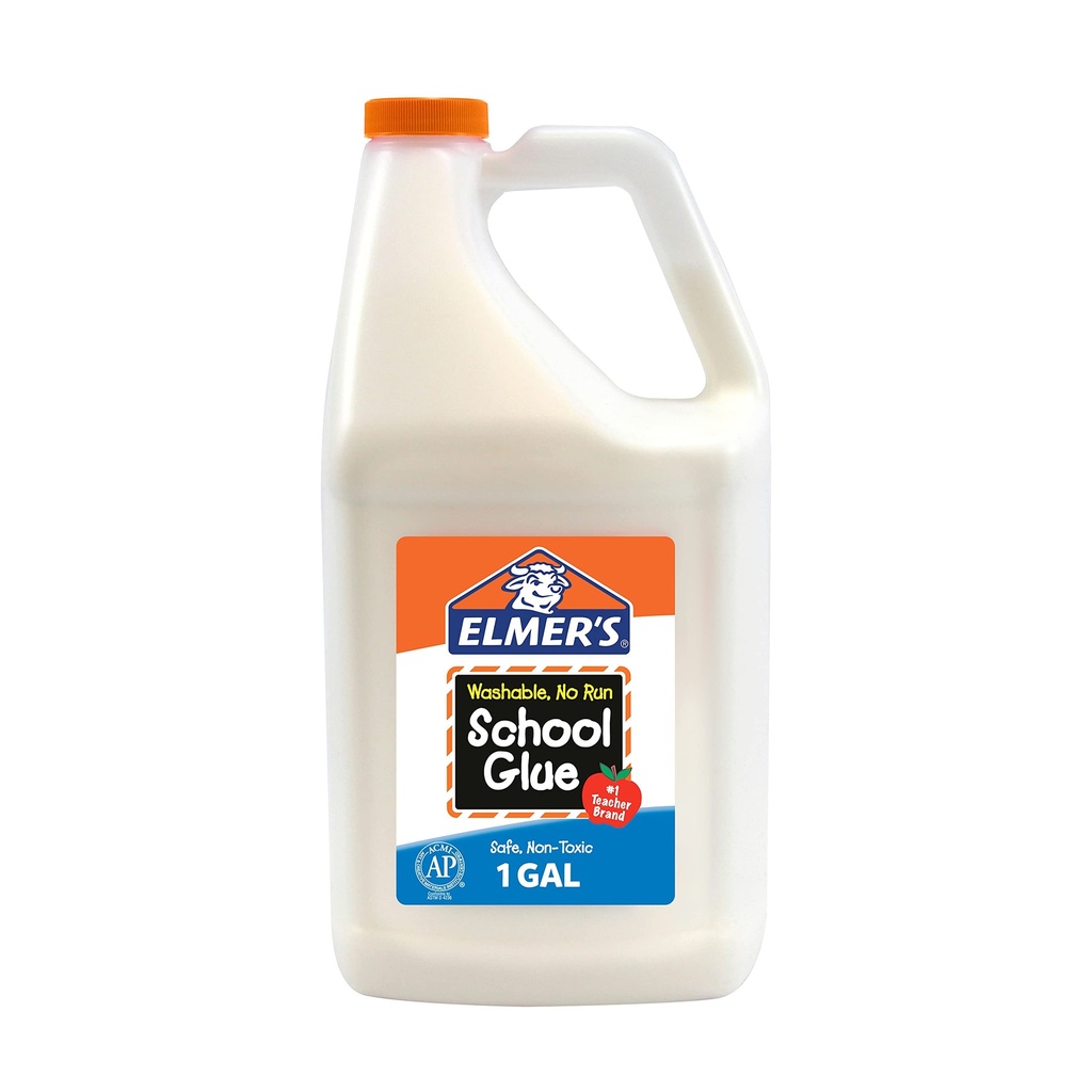 Washable School Glue, 1 gal, Liquid