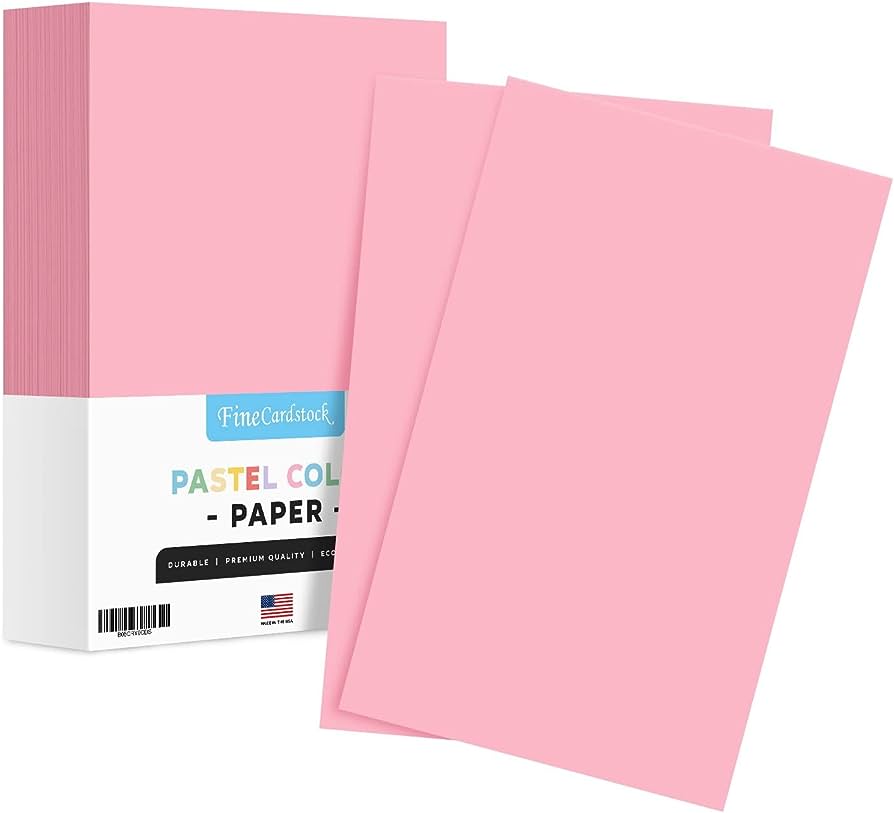 Papel Copiadora Rosa 8 1/2 x 11, Ream, #81198