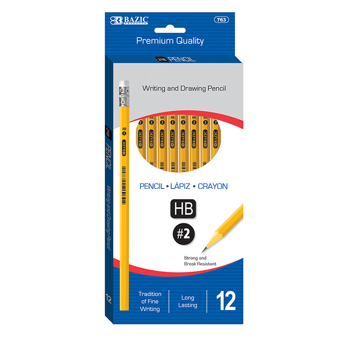 Premium Yellow Pencil, Dozen