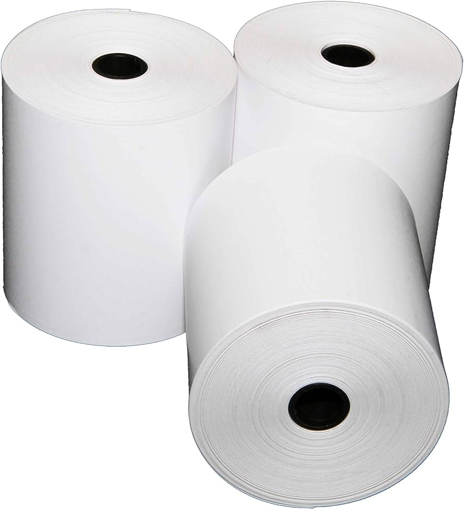 Thermal Roll, 3 1/8 x 200 ft, White, 50/Box