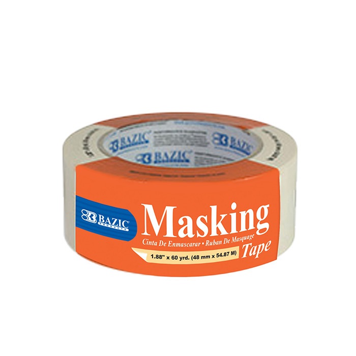 2" General Purpose Masking Tape, 1.88" x 2160" (60 Yards)