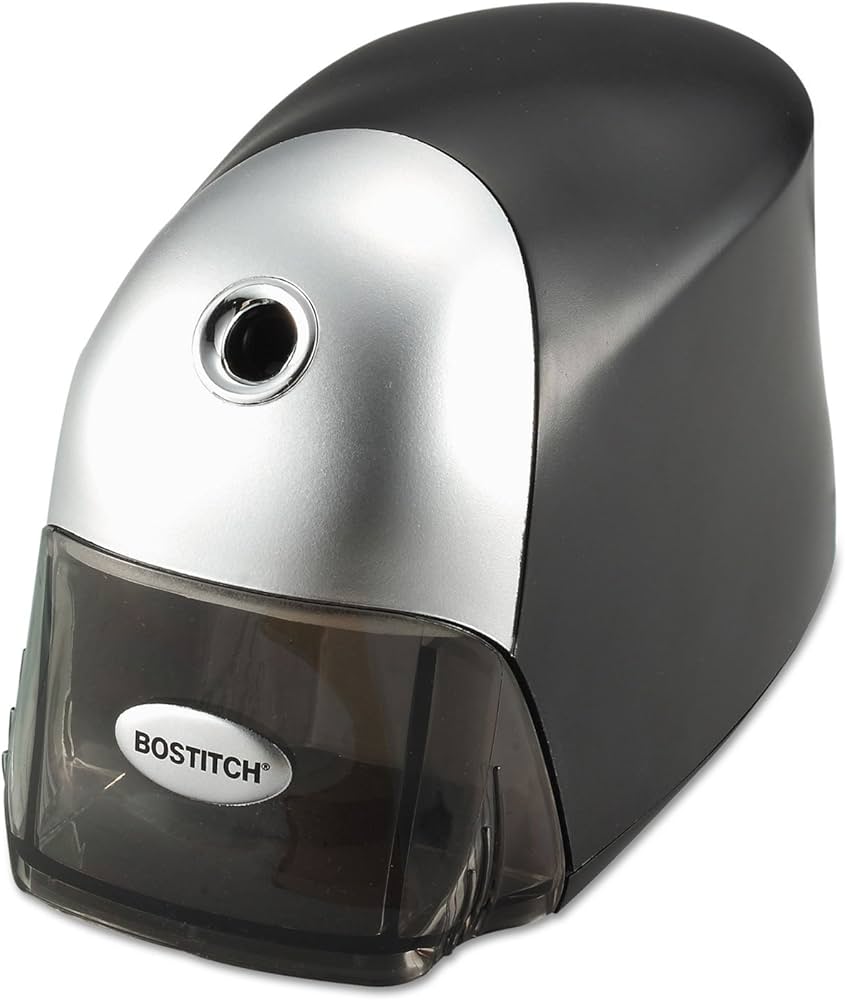 QuietSharp Executive Electric Pencil Sharpener, Black/Graphite