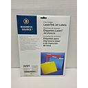 [BSN-26101] File Folder Labels, Laser/Inkjet, 2/3" x 3 7/16", Asstorted, 750/Pk