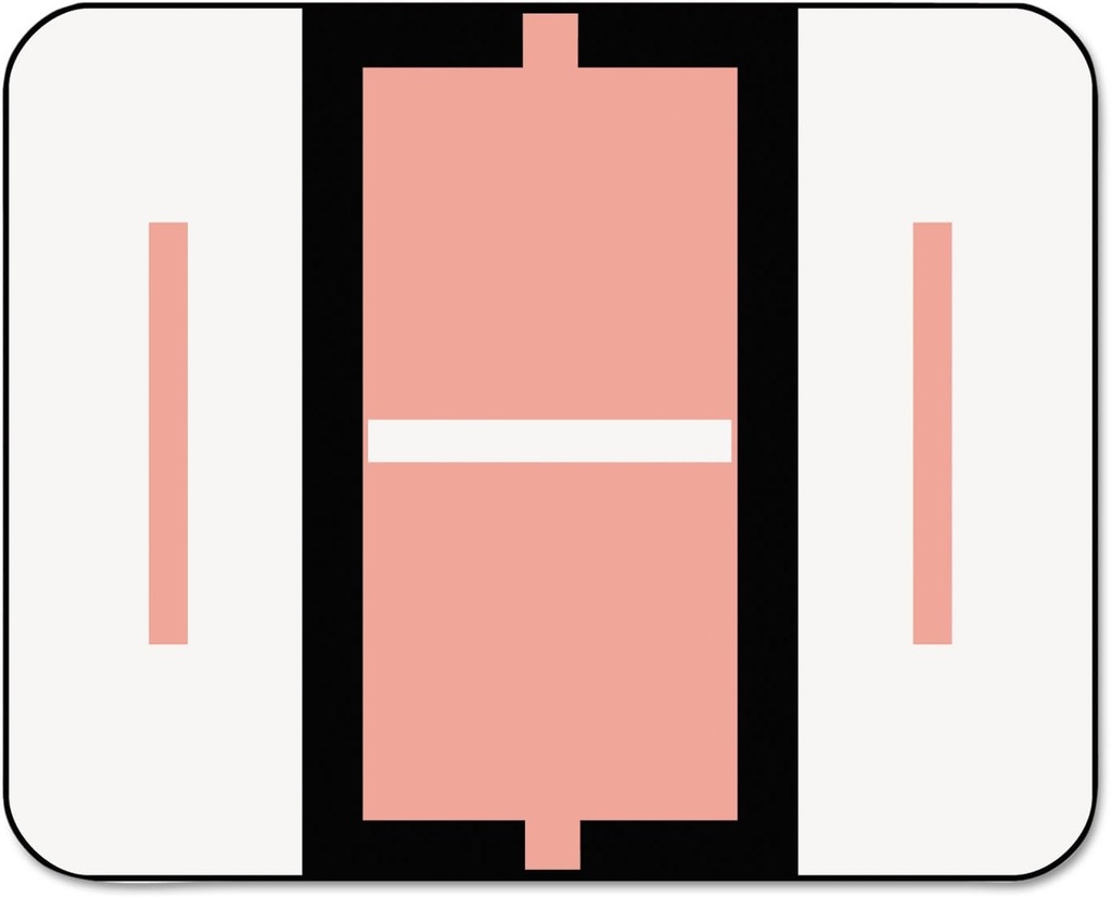 End Tab Labels, Letter I, 500/Roll