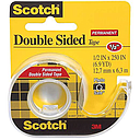 [MMM-136] Double-Sided Permanent Tape in Handheld Dispenser, 1/2" x 250", Clear (70007075552)
