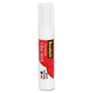 Permanent Glue Stick, .28 oz, Each