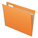 [PFX-81607] Hanging Folders, 1/5 Tab, Letter, Orange, 25/Box