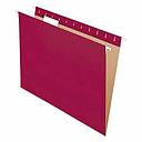 [PFX-81613] Hanging Folders, 1/5 Tab, Letter, Burgundy, 25/Box