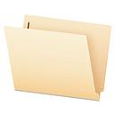 [PFX-H10U13] End Tab Expansion Folders, 2 Fasteners, Straight Cut Tab, Letter, Manila, 50/Box