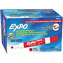 [SAN-80002] Dry Erase Markers, Chisel Tip, Red, Dozen