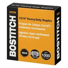 Heavy-duty premium staples, 15/16" leg length, 1000/Box