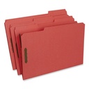 [UNV-13527] Deluxe Reinforced Top Tab Folders, 2 Fasteners, 1/3 Tab, Legal, Red, 50/Box