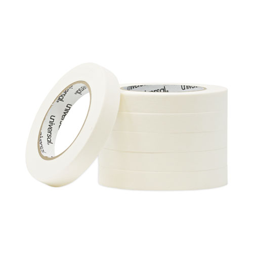 General Purpose Masking Tape, 18mm x 54.8m, 3" Core, 6/Pack  (**)