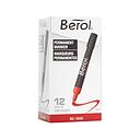 [1775819] Berol Permanent Marker, Red Color, 12/Bx