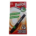 [1775820] Berol Permanent Marker, Green Color, 12/Bx