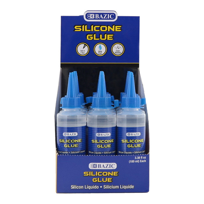 3.38 oz. (100 mL) Silicone Glue, 12/Box