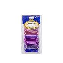 [3480] 2g 6 Purple Color Glitter Pack