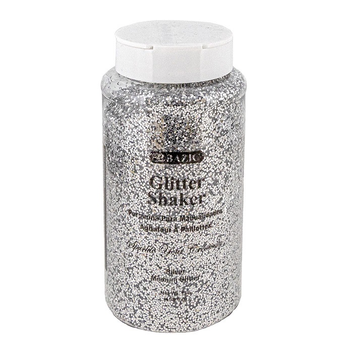 1lb / 16 oz Silver Glitter