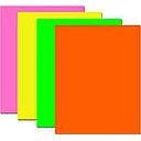 [5029] 22" X 28" Poster Board Fluorescent - Assorted Pk/25