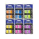 [5173] Neon Color Standard Flags w/ Dispenser (2/Pack)