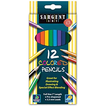 Lápices de Colores Surtidos, 12/Pk