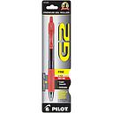 [PIL31028] G2 Gel Ink Rolling Ball, Fine, Red, Each