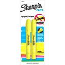 [SAN-1780473] Gel Highlighter, Bullet Tip, Yellow, 2/Pk