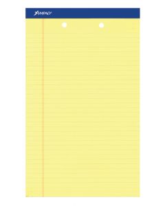 Scratch Pad, 8-1/2" x 14", Yellow, 12/Pk (Top-7572)