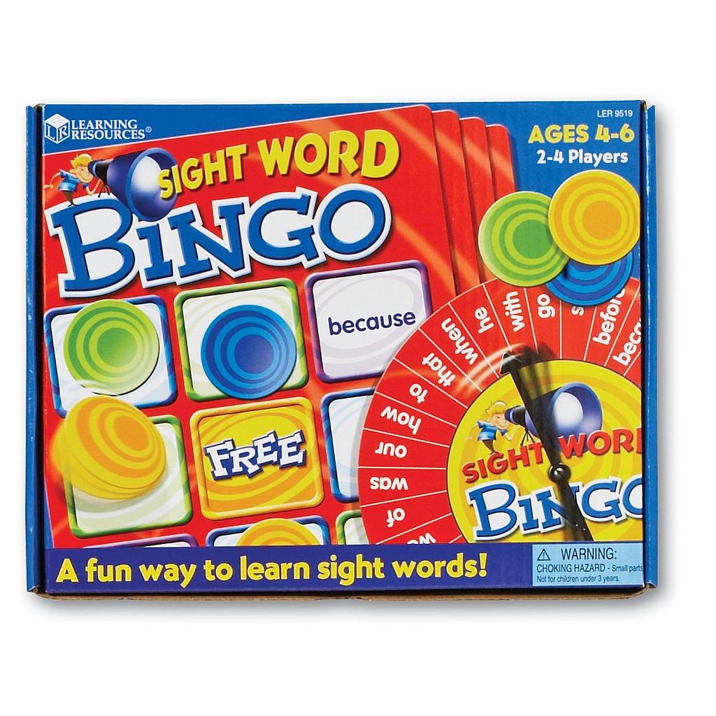 Bingo Sight Word