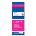 [5074] 7 1/2" x 2 3/4" 2-Part Carbonless Cash or Rent Receipt Book