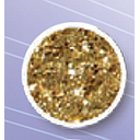 [E0400] Glitter 3/4 oz Gold Gold