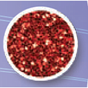 [E0400C] Glitter 3/4 oz Red, Blister