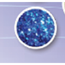 [E0400E] Glitter 3/4 oz Blue, Blister