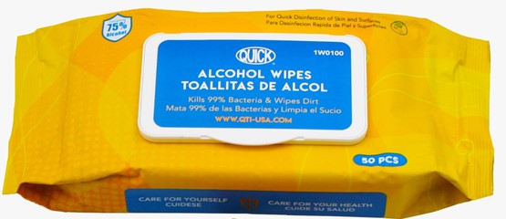 Alcohol Wipes 50/Pk