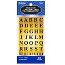 [3803] Label Gold Foil Alphabet, 378/Pk