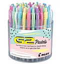 [PIL4208] G2 Premium Retractable Gel Ink Pen, Pastels Ink, 0.7 mm 72/PC(13360)