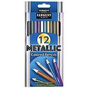 [22-7231] Colored Pencils, Metallic Assorted 12/Pk