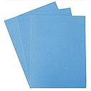 [BARR-FCG010] Foamy tamaño carta con diamantina (Azul cielo) 10/pc