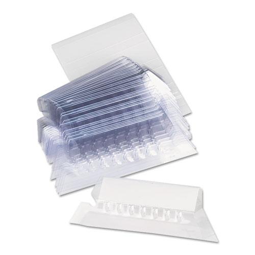 Hanging File Folder Plastic Index Tabs (25 pack)