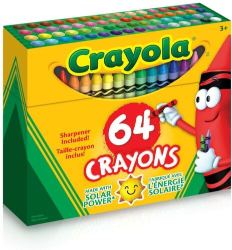 Classic Color Crayons, 64/Pk