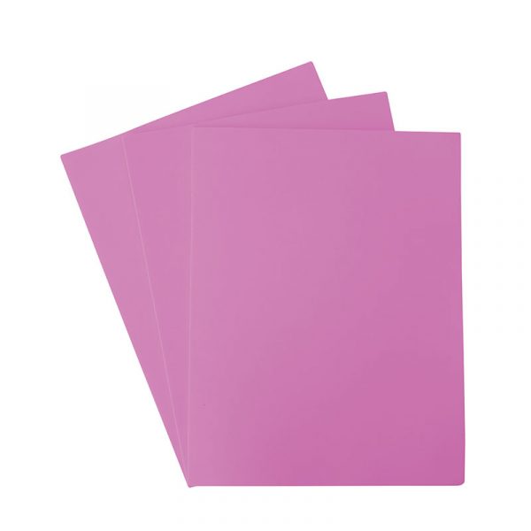 Foamy carta rosa pqt 24 hojas