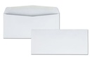 [KG90972] 10-24 Regular side seam gummed white envelopes 500/box