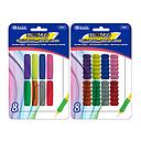 [B-1501] Assorted Color & Shape Foam Pencil / Pen Grip (8/Pack)