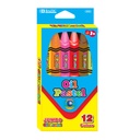 [2550] 12 Color Jumbo Oil Pastels