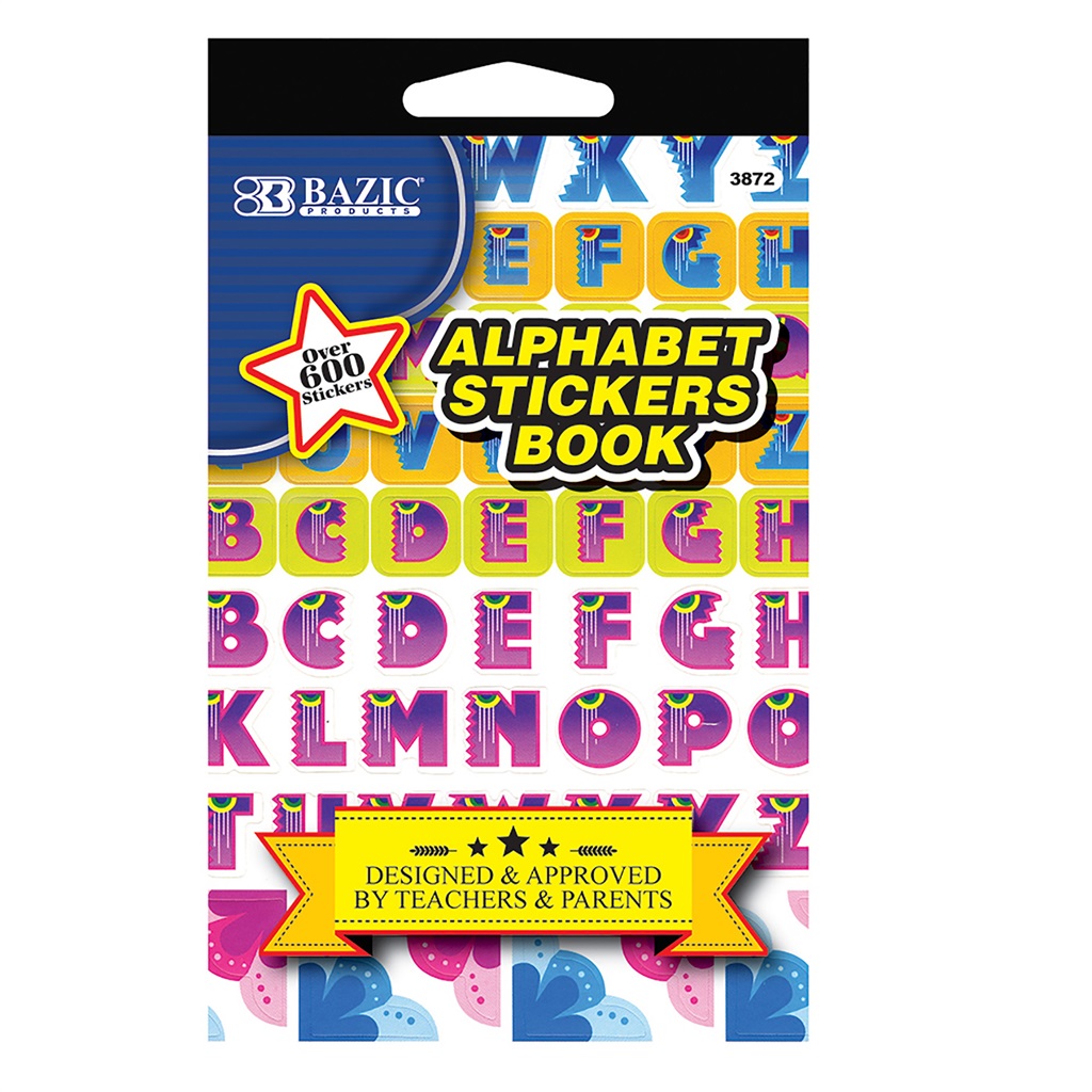 Alphabet Sticker Book