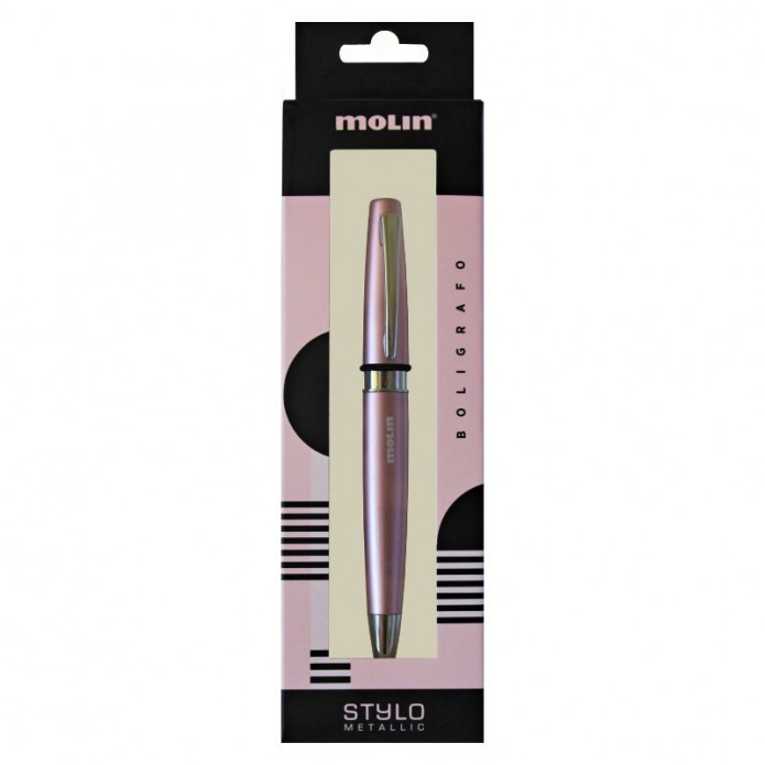 Molín Boligrafo metalico Stylo