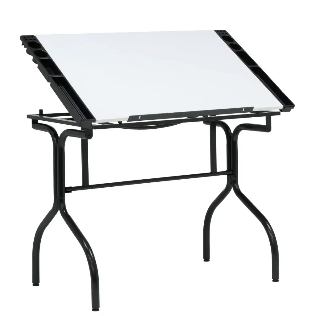 Studio Designs Folding Craft Station Black / White.