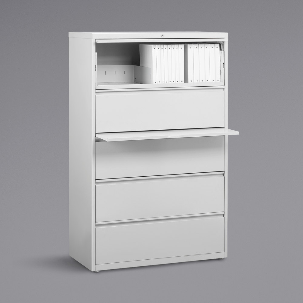 [17638] Lateral File 5 drw 36 w White