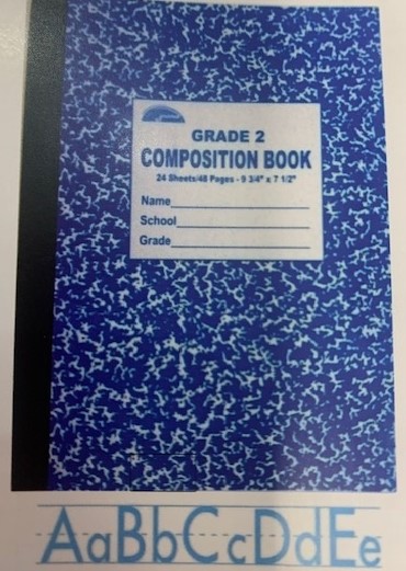 Second Composition Book, 96 Pages