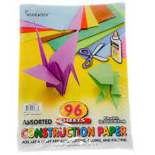 9x12 Construction Paper 96 Sheets